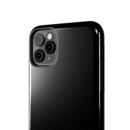 "Stealth Black Defender" -Tough iPhone Cases