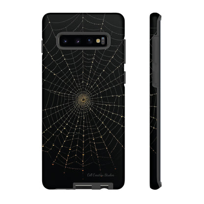 "Silken Noir Guardian" -Tough Samsung Phone Cases