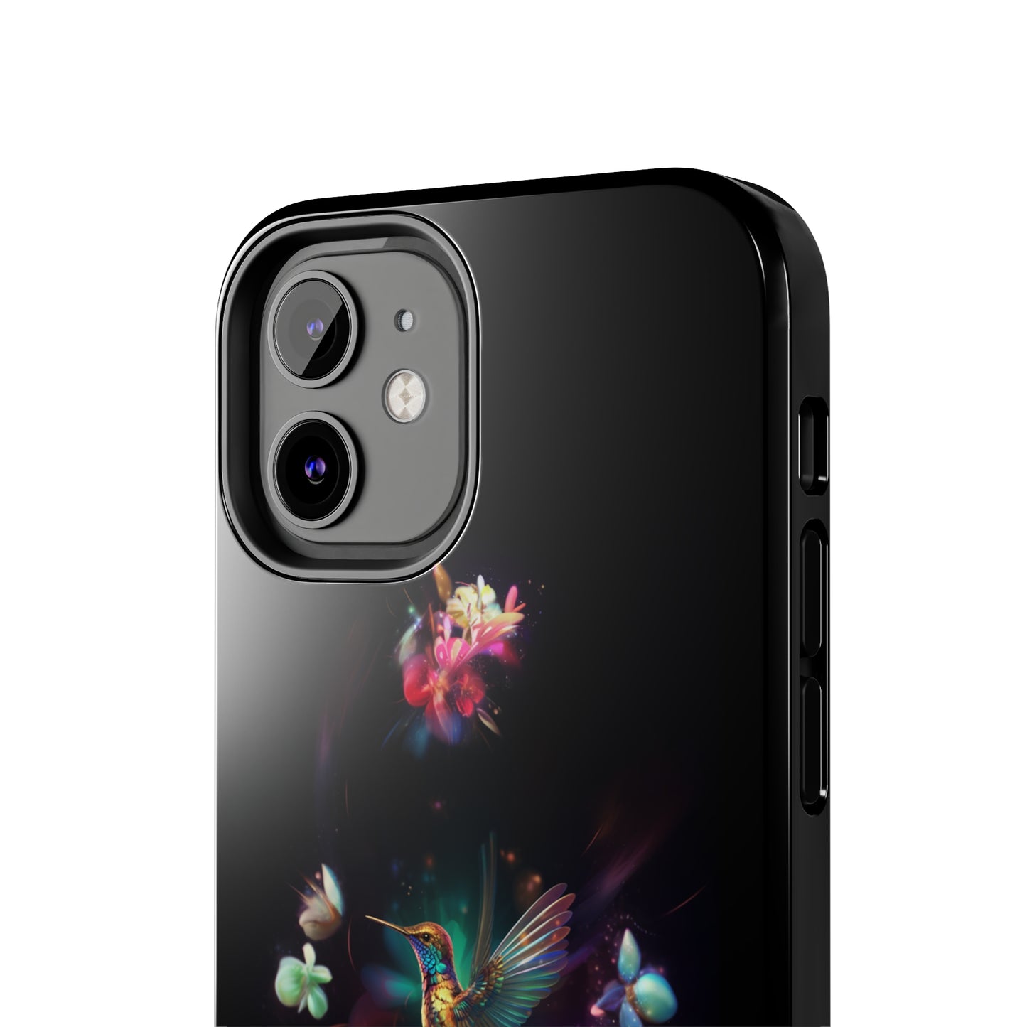 Introducing the "Floral Harmony Hummingbird" Cell Phone Case – Where Elegance Meets Nature -Tough Phone Cases