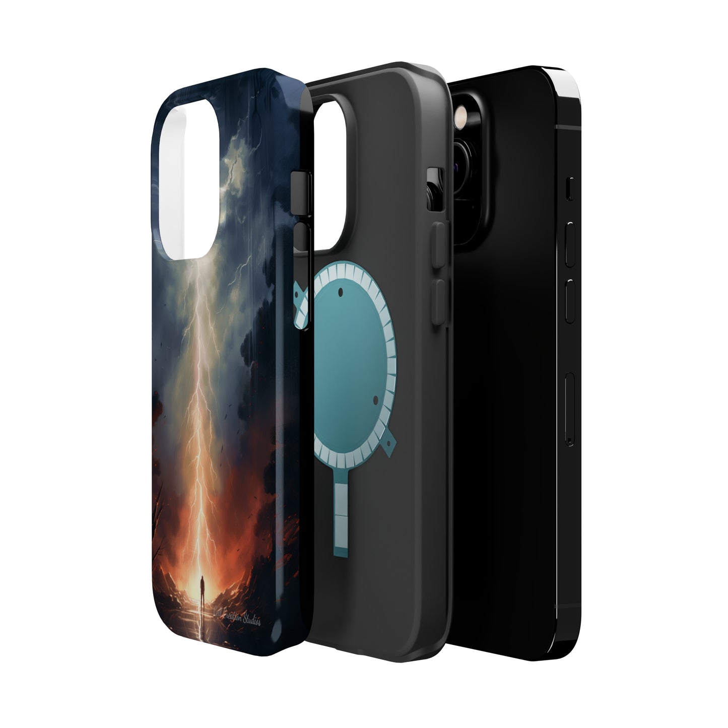 Introducing the "Thunderstrike" Cell Phone Case – Feel the Pulse of the Storm -MagSafe Tough Cases