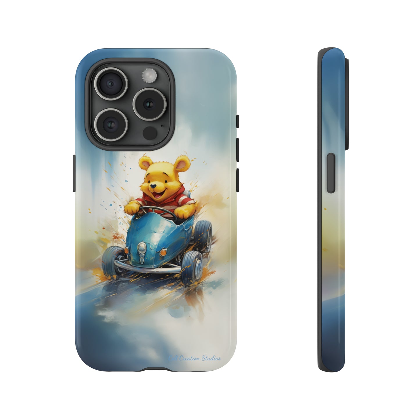 "Winnie-The-Pooh's Race Day" Phone Case -Tough Cases