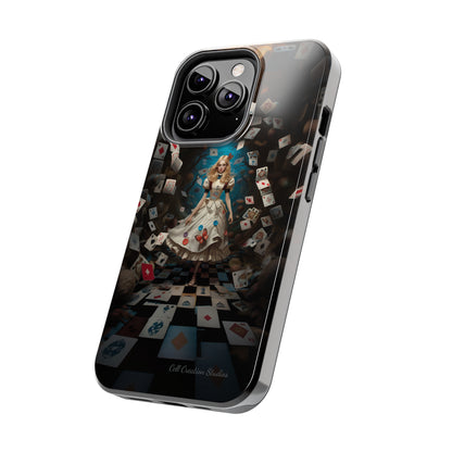 Introducing the "Alice in Wonderland" Cell Phone Case – A Journey Through Imagination -Tough Phone Cases