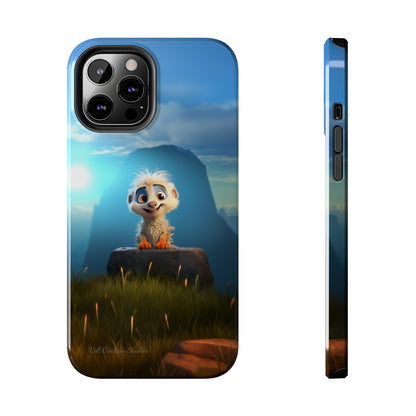 Introducing the "Mountain Explorer Buddy" Cell Phone Case – Embark on Adventures with an Animated Cute Animal -Tough Phone Cases