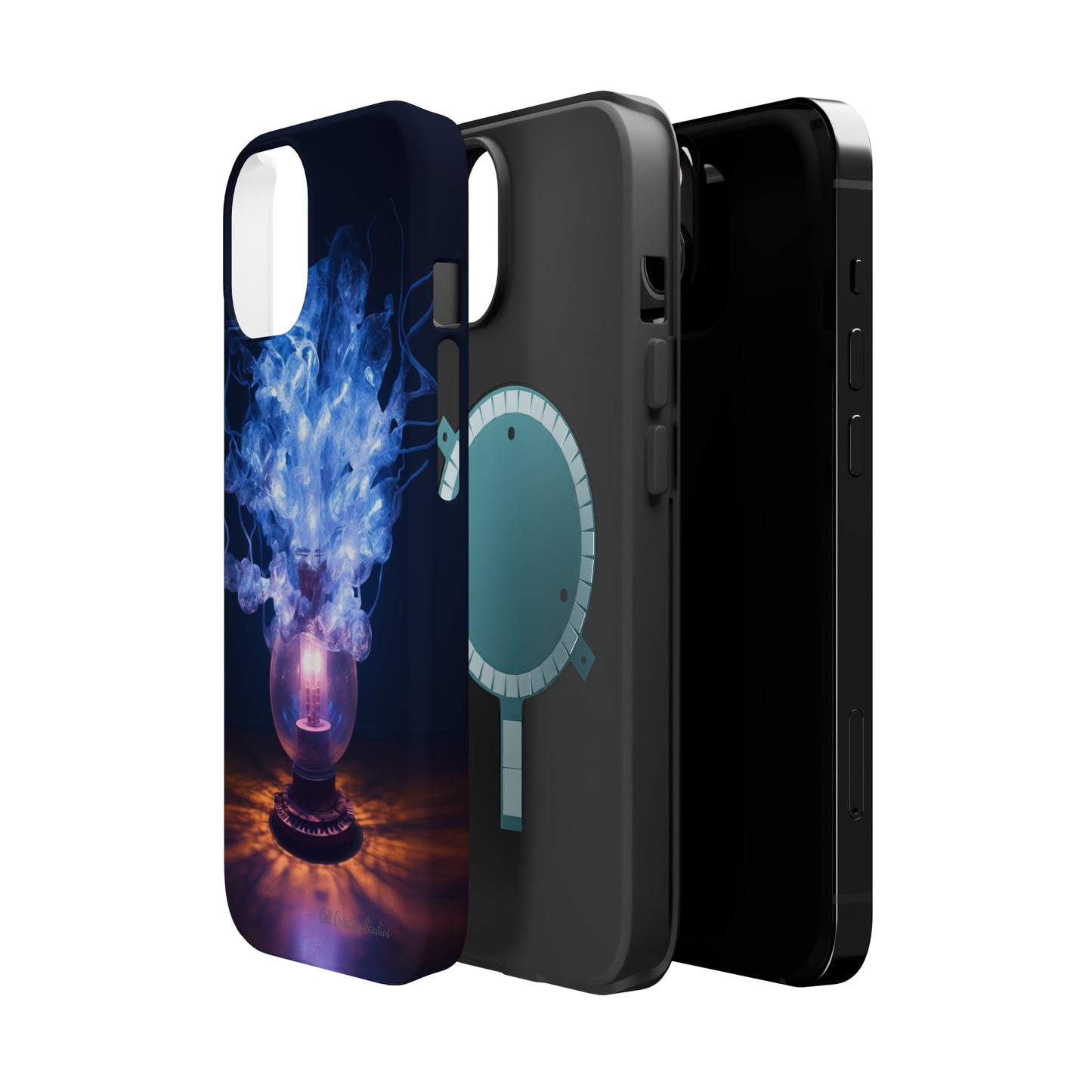 Introducing the "Enchanted Radiance" Cell Phone Case – Unveil the Magic Within -MagSafe Tough Cases