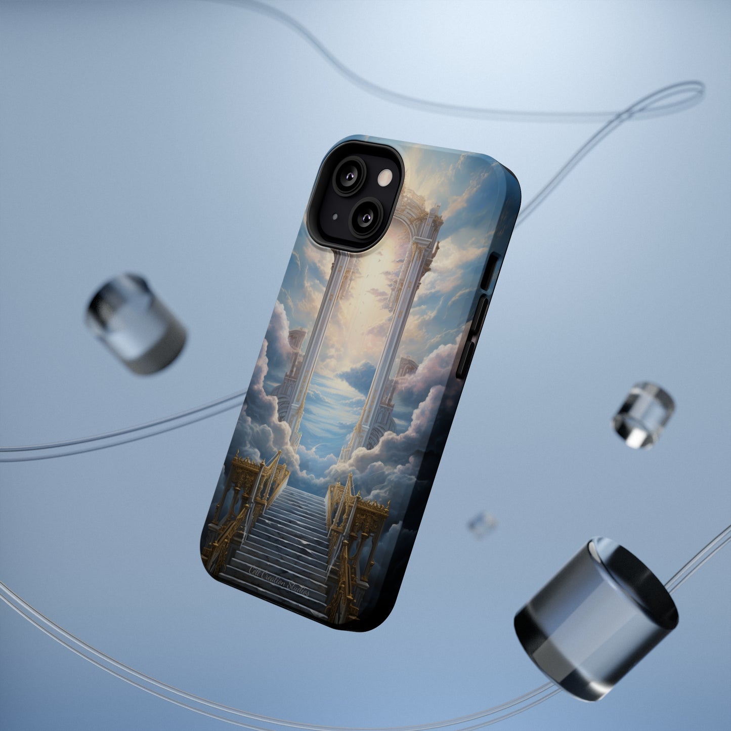 Introducing the "Celestial Gateway" Cell Phone Case – Elevate Your Device with Heavenly Splendor -MagSafe Tough Cases