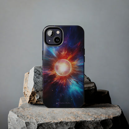 Introducing the "Stellar Cataclysm" Cell Phone Case – Capture the Cosmic Drama of a Neutron Star Explosion! -Tough Phone Cases