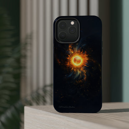 Introducing the "Celestial Sun and Stars" Cell Phone Case – Carry the Cosmos with You -MagSafe Tough Cases