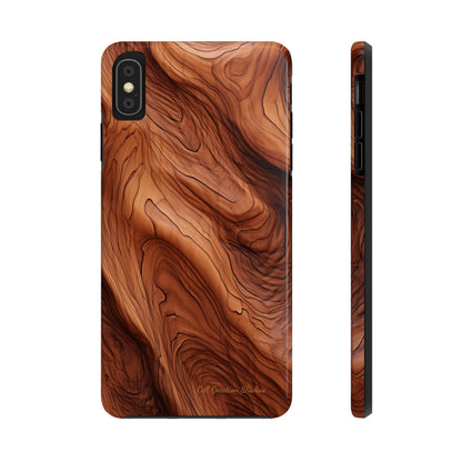 The "Eternal Woodgrain" Phone Case -Tough Phone Cases