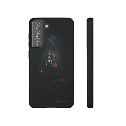 Introducing the "Haunted Halloween Kids" Cell Phone Case – A Glimpse into Spooky Wonder -Tough Cases