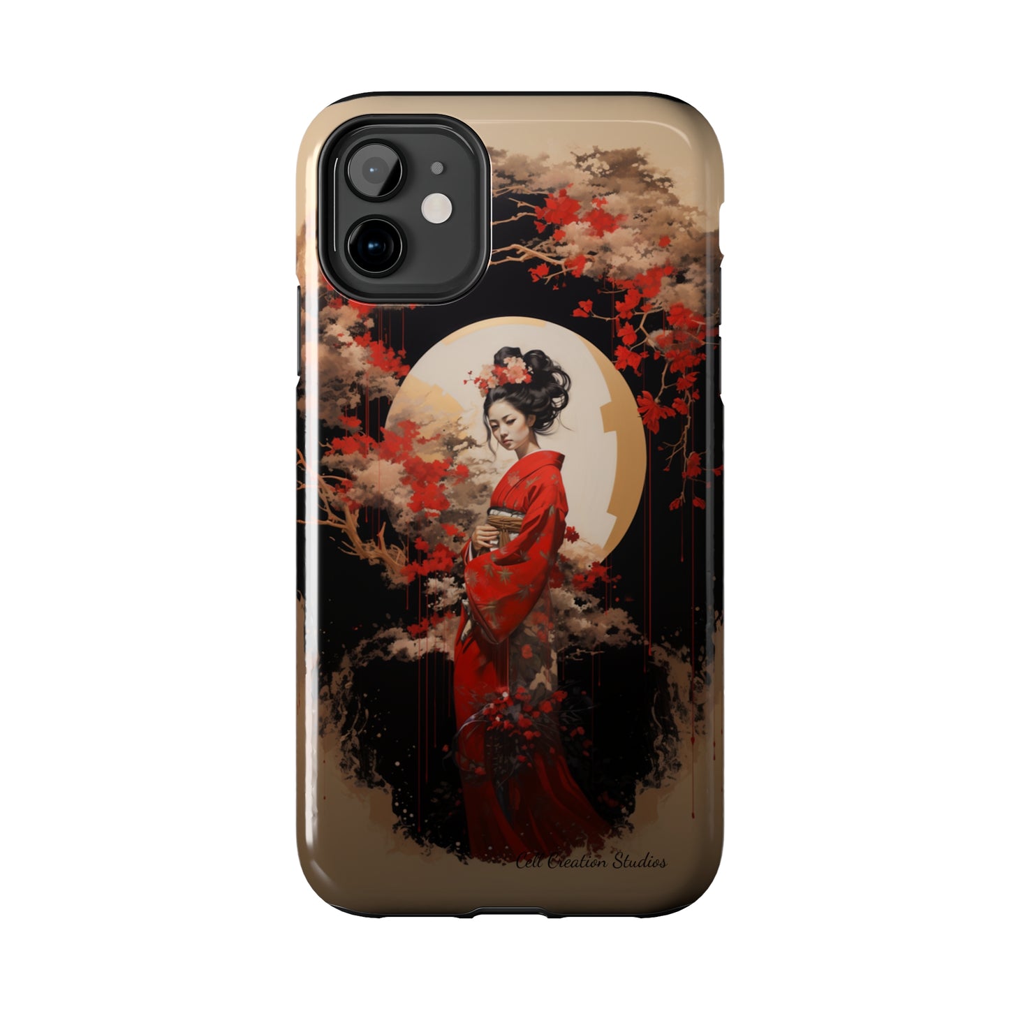 "Japanese Geisha Art" Phone Case -Tough Phone Cases