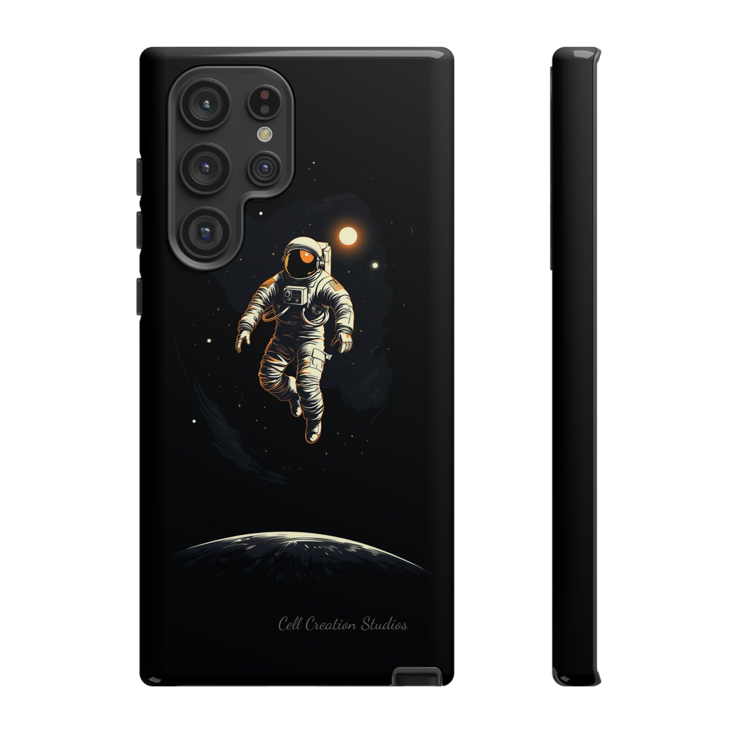 "Cosmic Explorer Astronaut" -Tough Samsung Cases