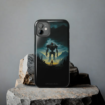 Introducing the "Rising Titan" Cell Phone Case – Witness the Astonishing Emergence of a Giant Robot! -Tough Phone Cases