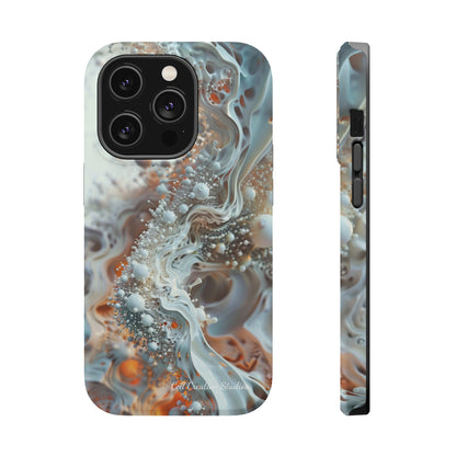 "3D Liquid Splash" -MagSafe Tough iPhone Cases