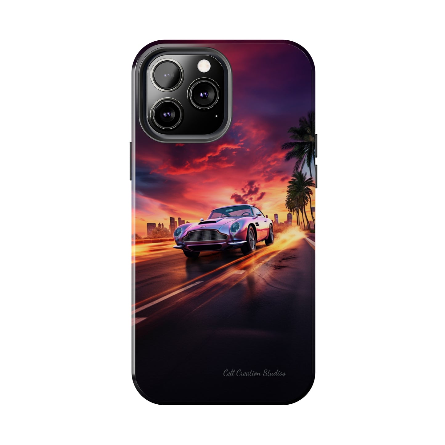 "Silver Aston Martin Racing" -Tough iPhone Cases