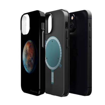 Introducing the "Mars Marvel" Cell Phone Case – Explore the Red Planet -MagSafe Tough Cases