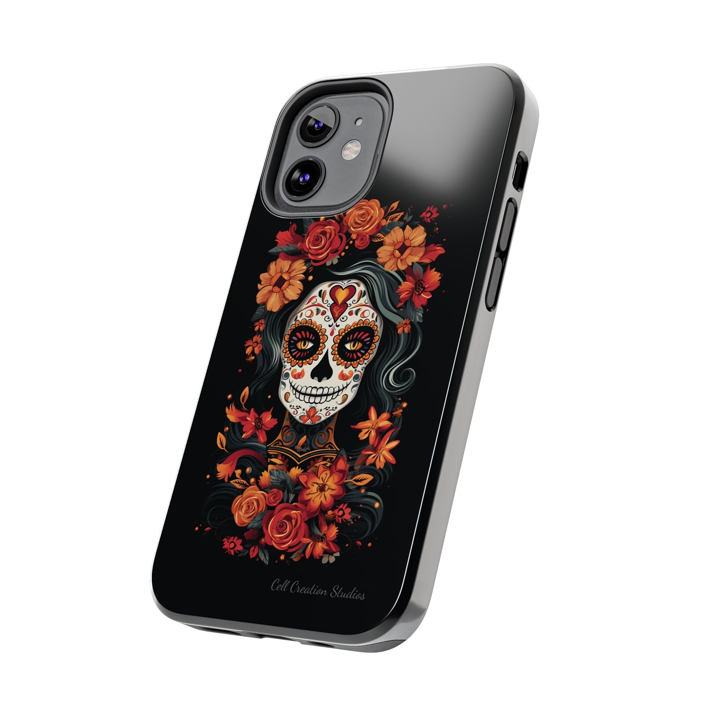 Introducing the "Day of the Dead Fiesta" Cell Phone Case – Celebrate Life in Style -Tough Phone Cases