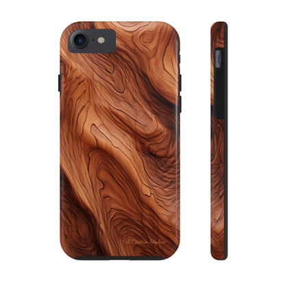 The "Eternal Woodgrain" Phone Case -Tough Phone Cases