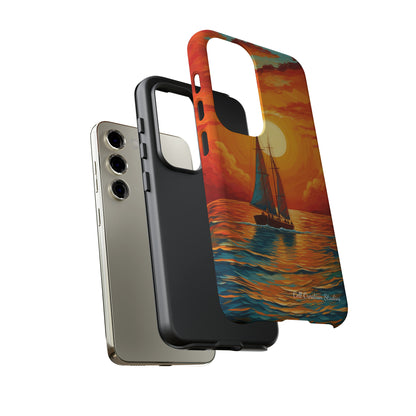 "Sailboat Sunset" - Tough Samsung Cases