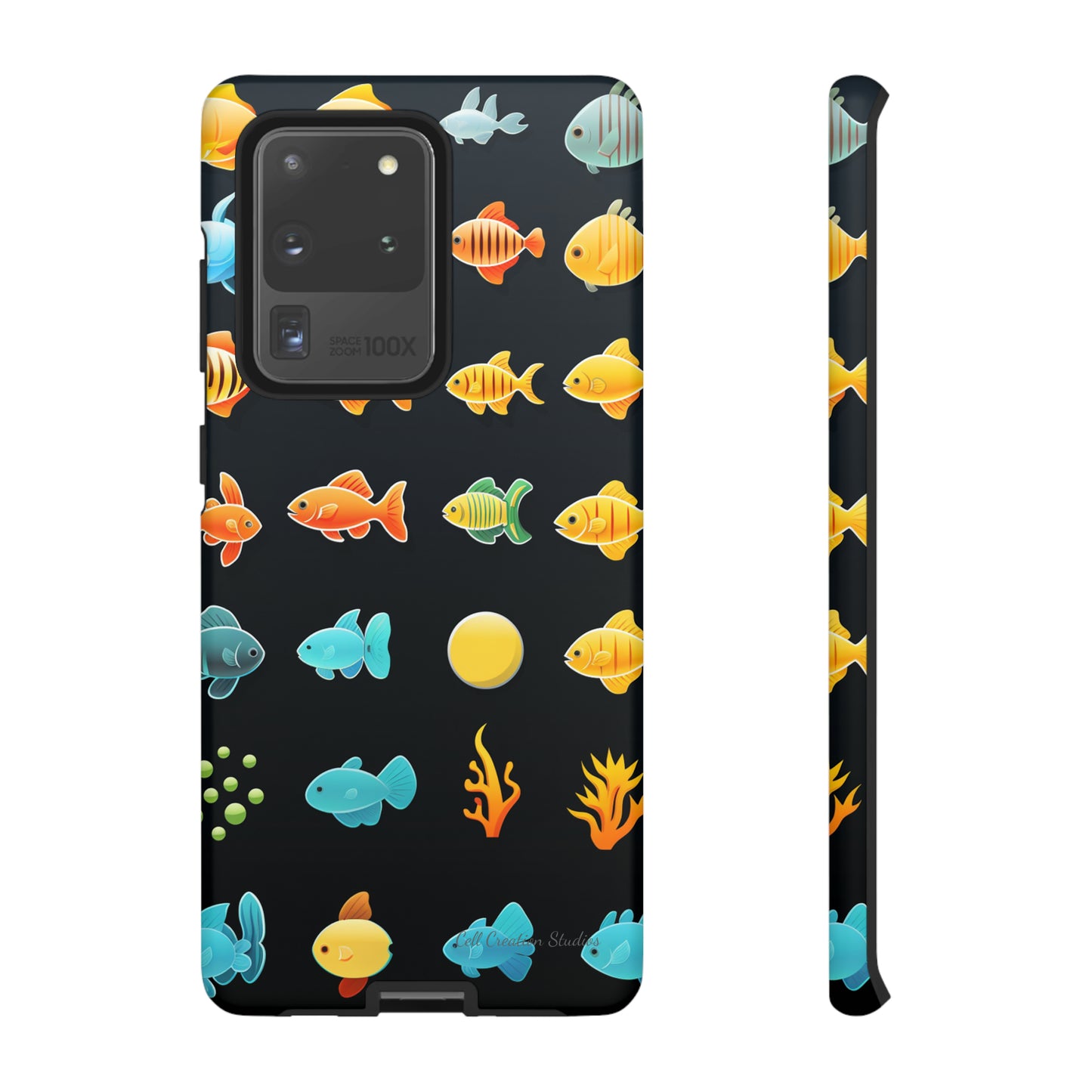 "AquaArt Fish" -Tough Phone Cases