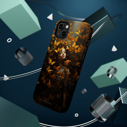 Introducing the "Butterfly Embrace" Cell Phone Case – A Fusion of Beauty and Grace -MagSafe Tough Cases