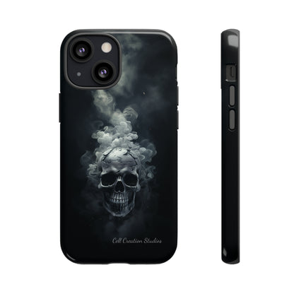 "Ethereal Skull Noir" -Tough iPhone Cases