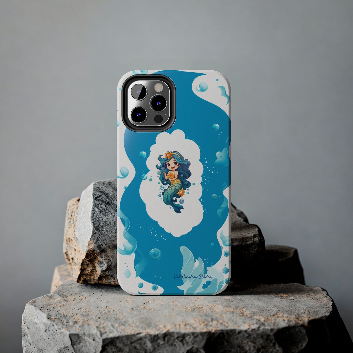 "Mermaid Elegance" -Tough iPhone Cases