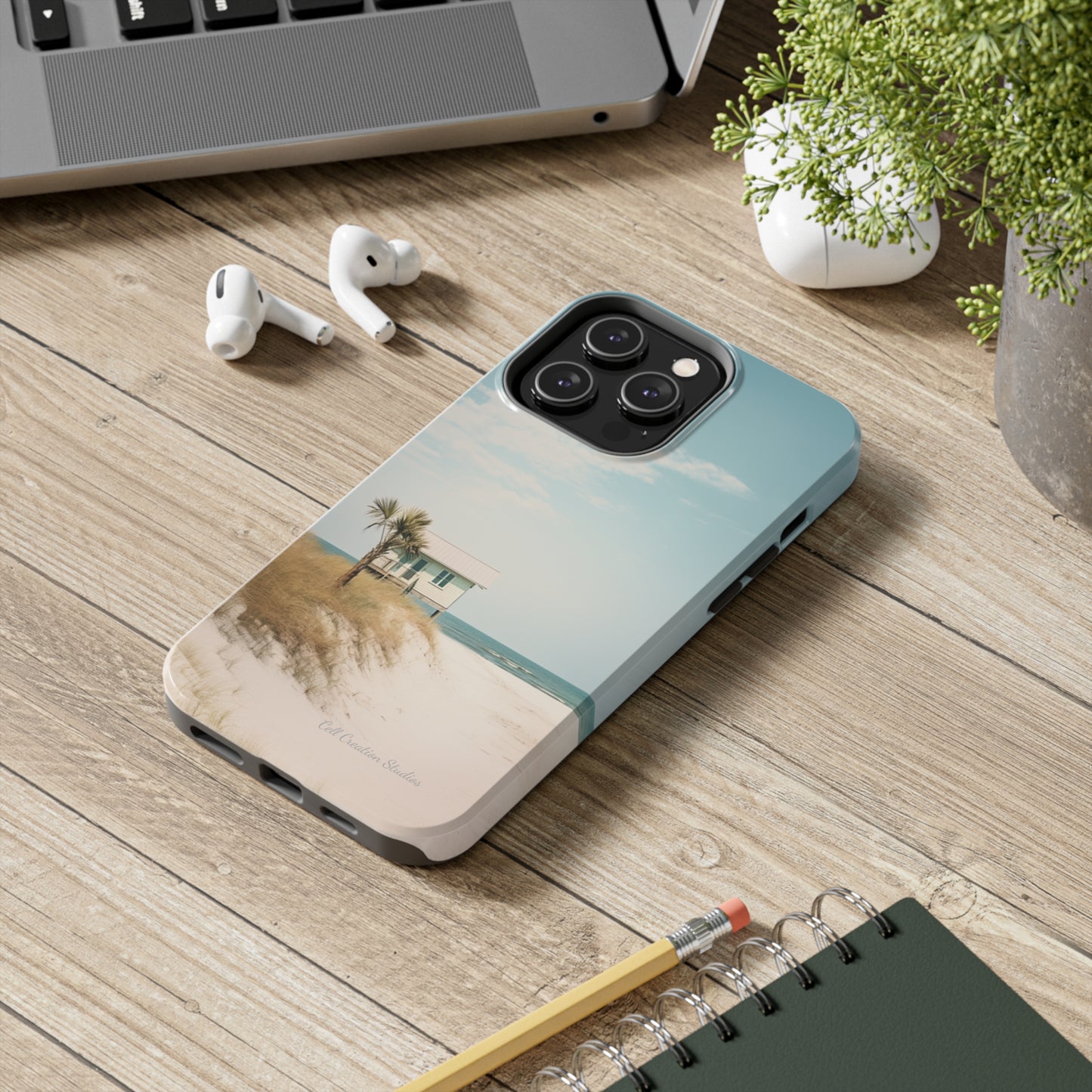 "Seaside Haven" -Tough iPhone Cases