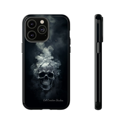 "Ethereal Skull Noir" -Tough iPhone Cases