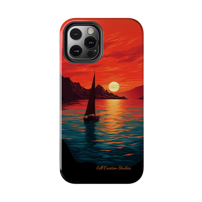 "Serenity at Sunset" -Tough iPhone Cases