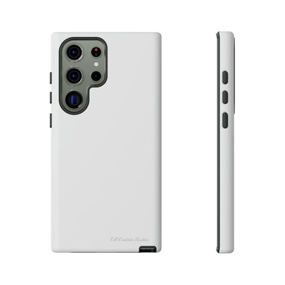 "Pure Elegance White" -Tough Samsung Phone Cases