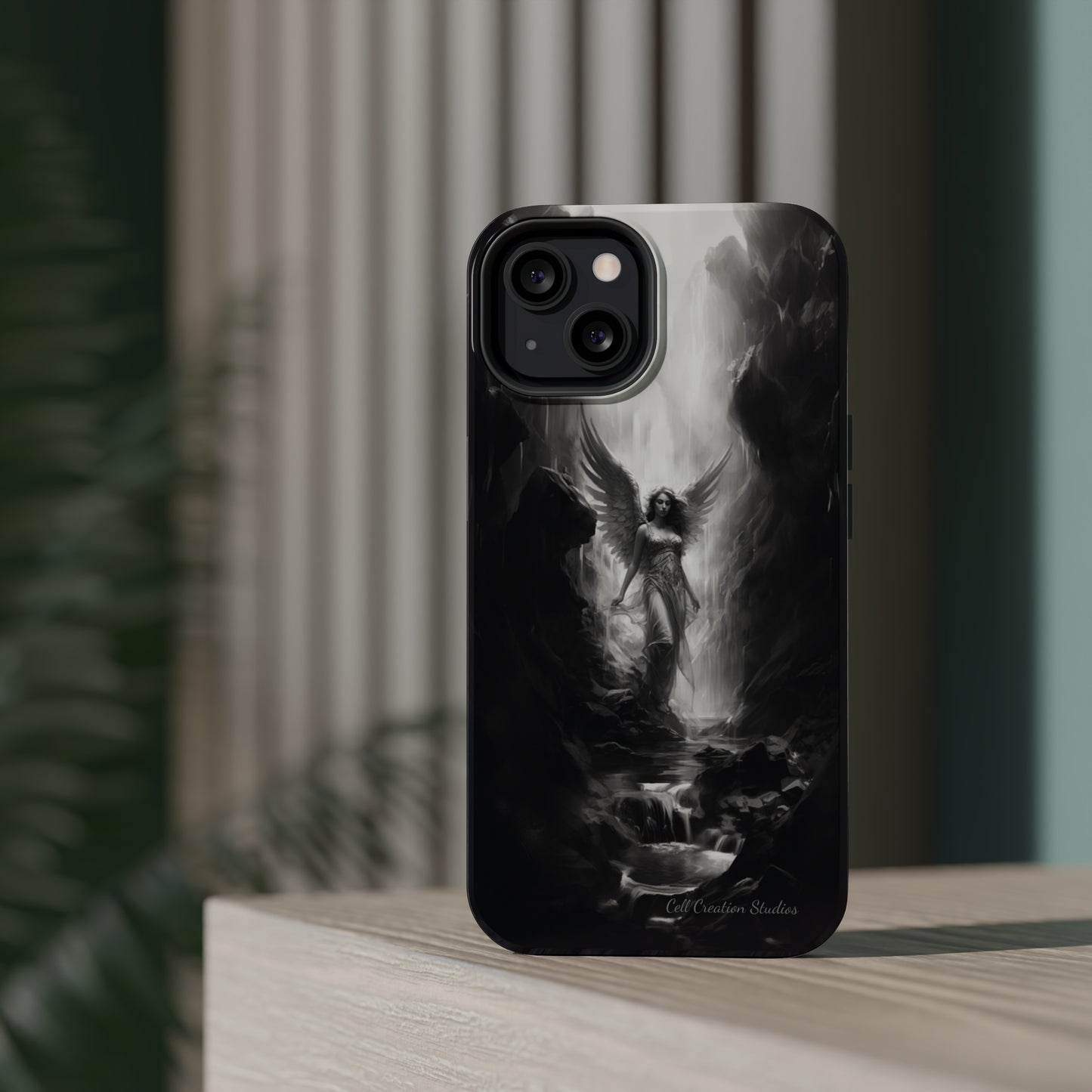 "Seraphic Streams" Angelic Ravine Phone Case -MagSafe Tough Cases