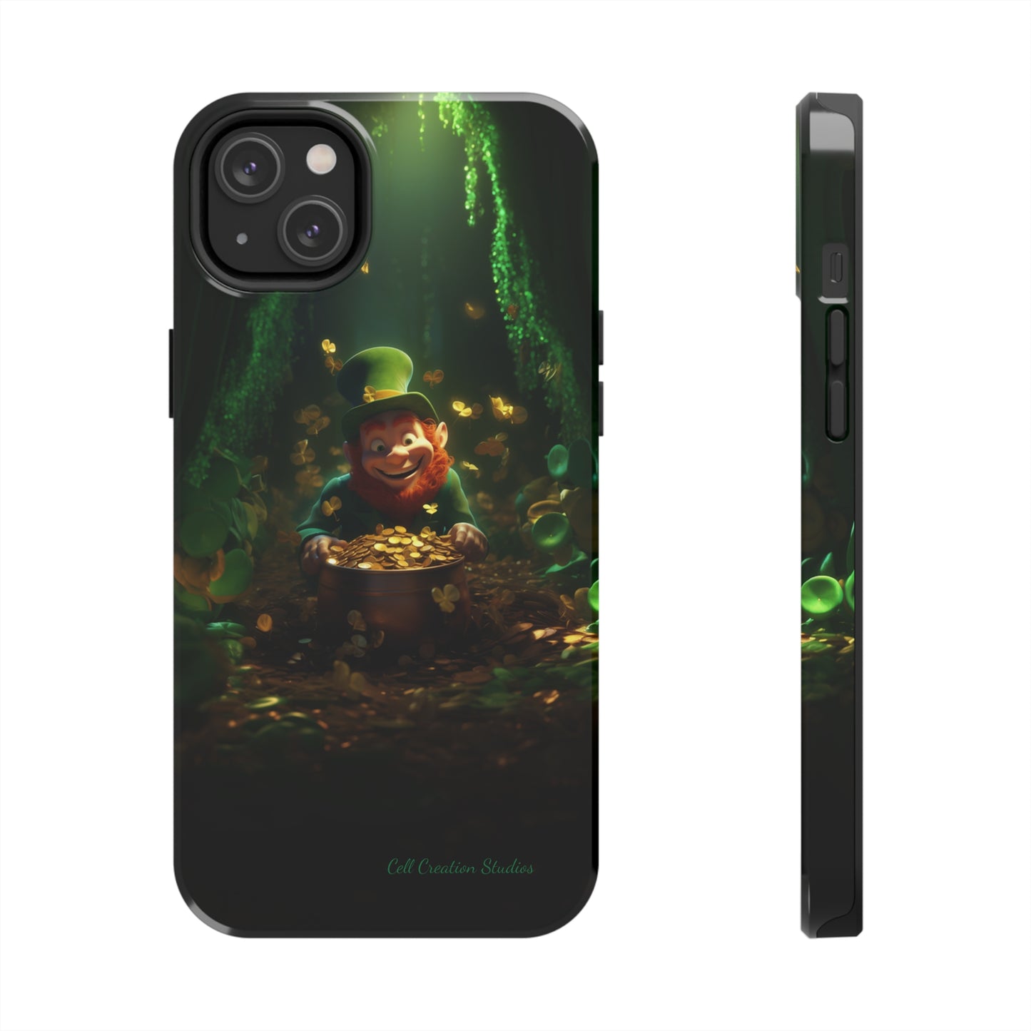 Introducing the "Leprechaun's Pot of Gold" Cell Phone Case – A Touch of Irish Charm -Tough Phone Cases