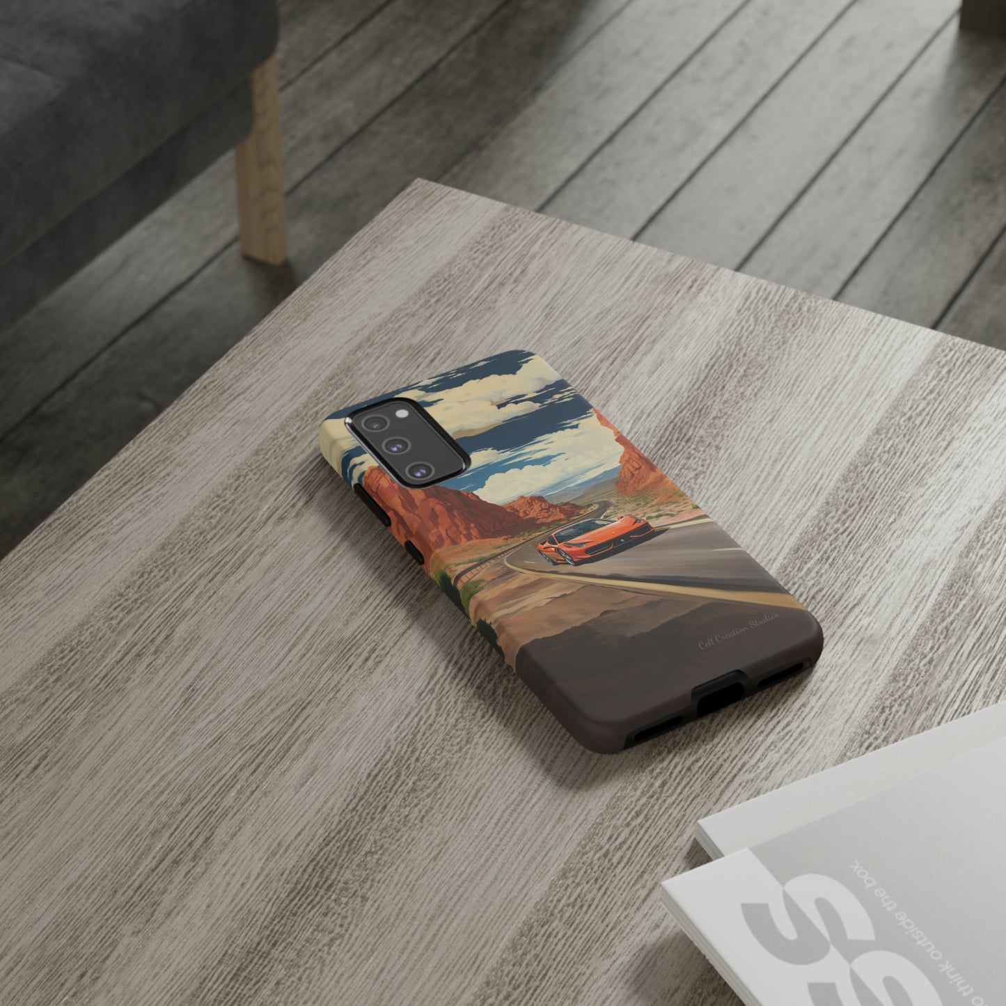 "Desert Racer Ferrari Edition" -Tough Samsung Phone Cases