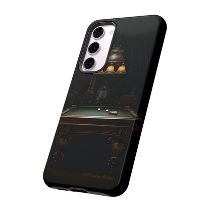 "Elevate Your Game: Pool Table-Themed Phone Case for Billiards Enthusiasts" -Tough Cases