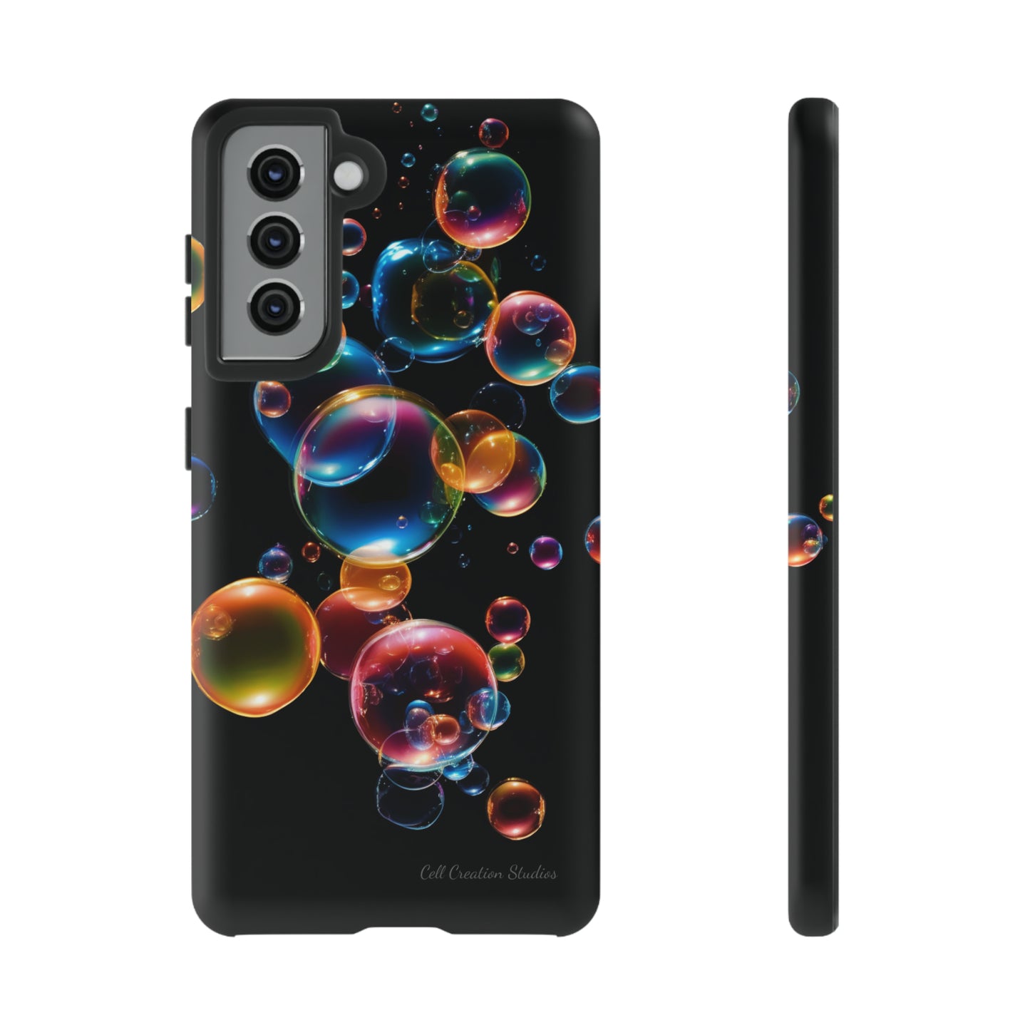 Elevate Your Phone's Aesthetic with our "BubbleBurst" Cell Phone Case -Tough Cases