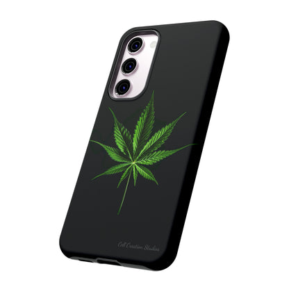 "Cannabis Chic" Marijuana Leaf Phone Case -Tough Cases