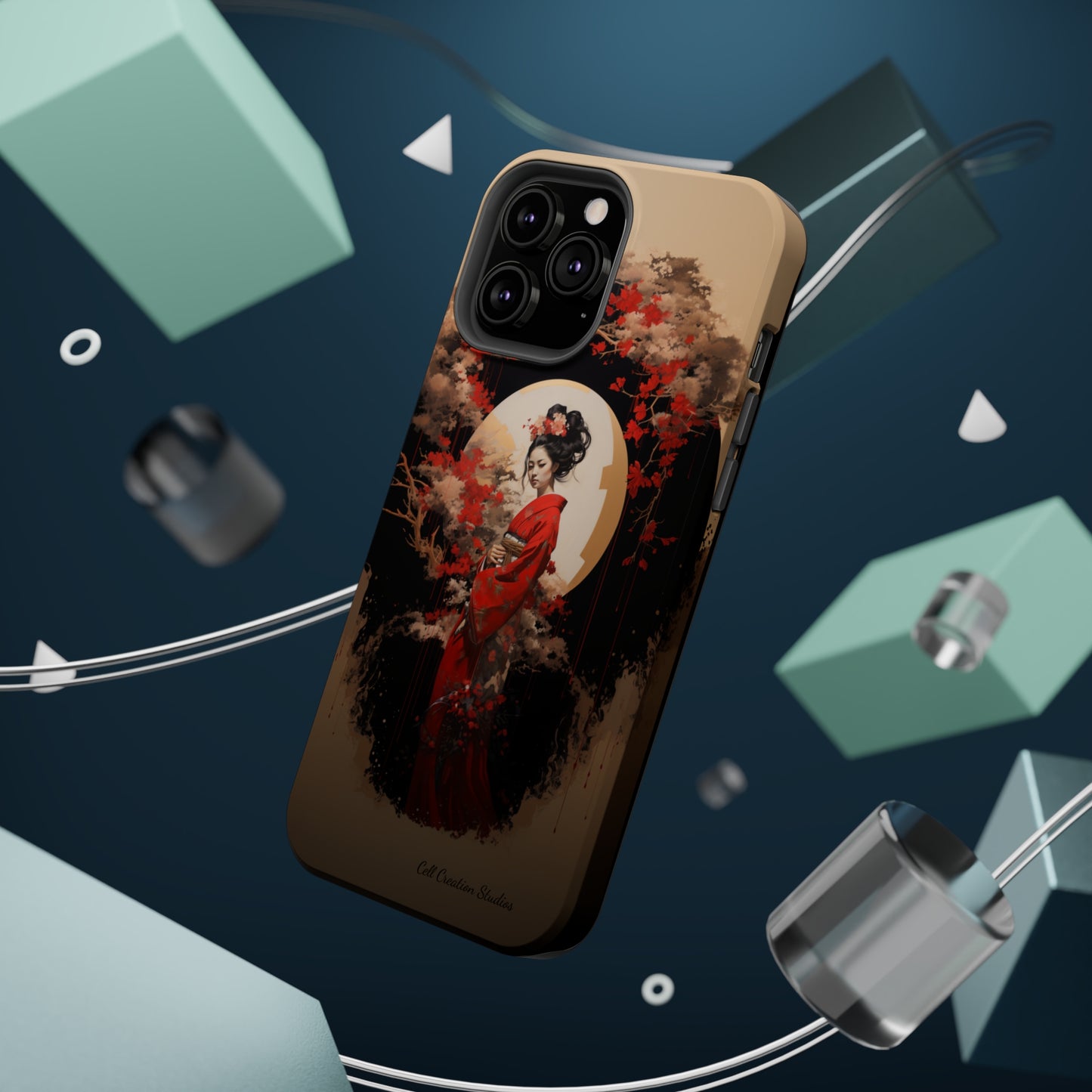 "Japanese Geisha Art" Phone Case -MagSafe Tough Cases