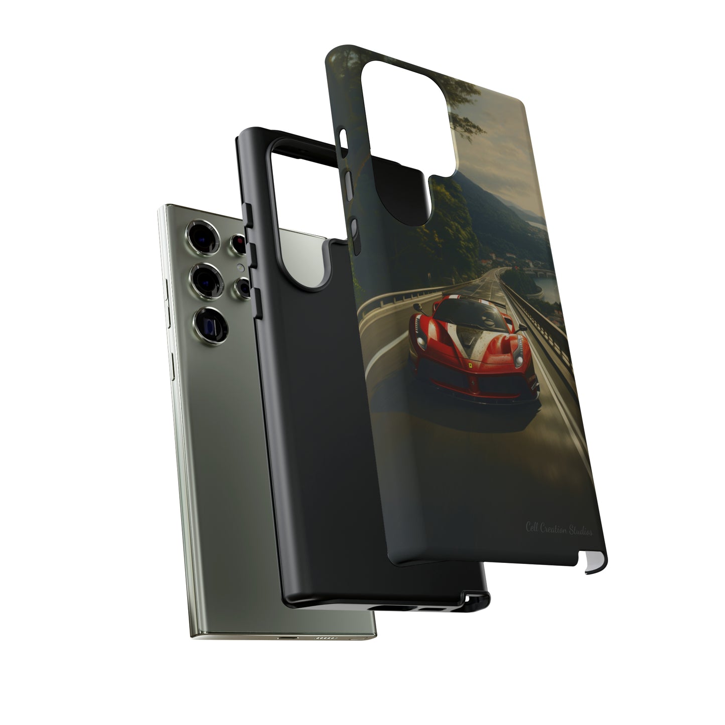 "Tropical Thrill Ferrari Edition" -Tough Samsung Phone Cases