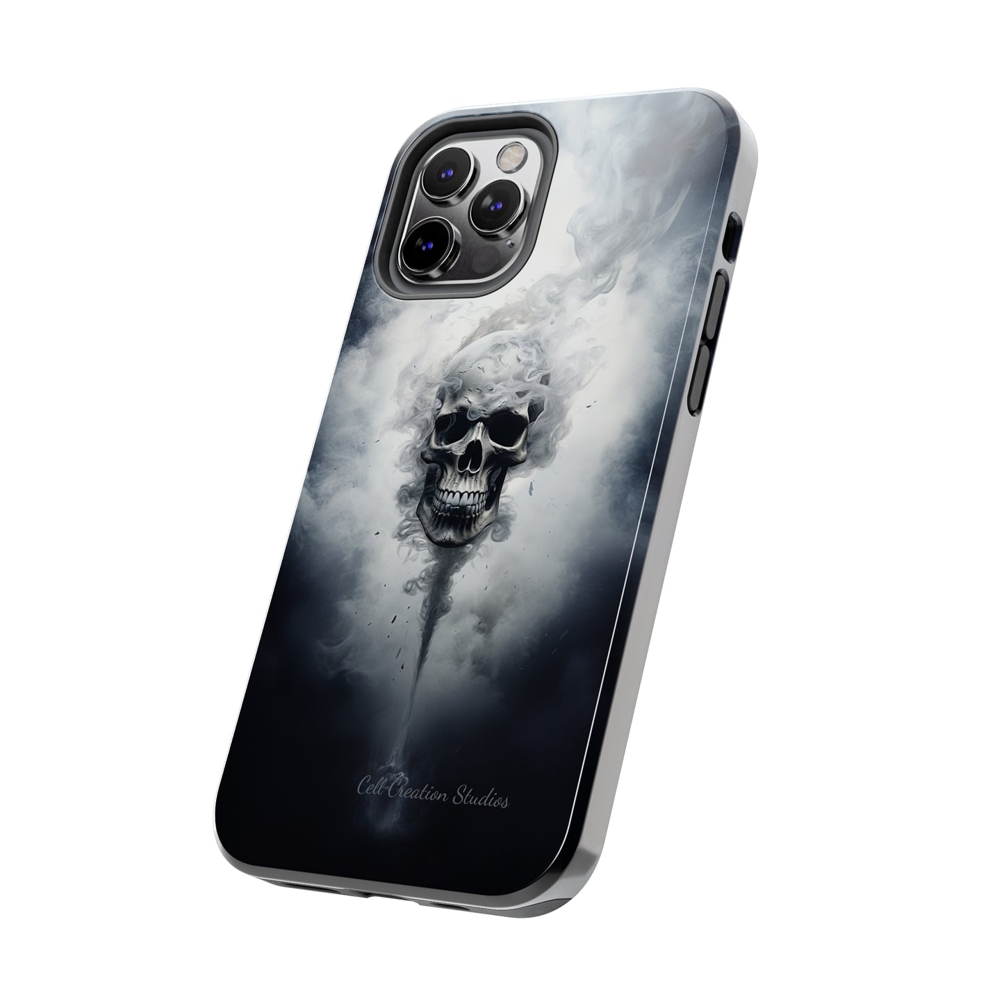 "Mystic Smoke Skull" -Tough iPhone Cases