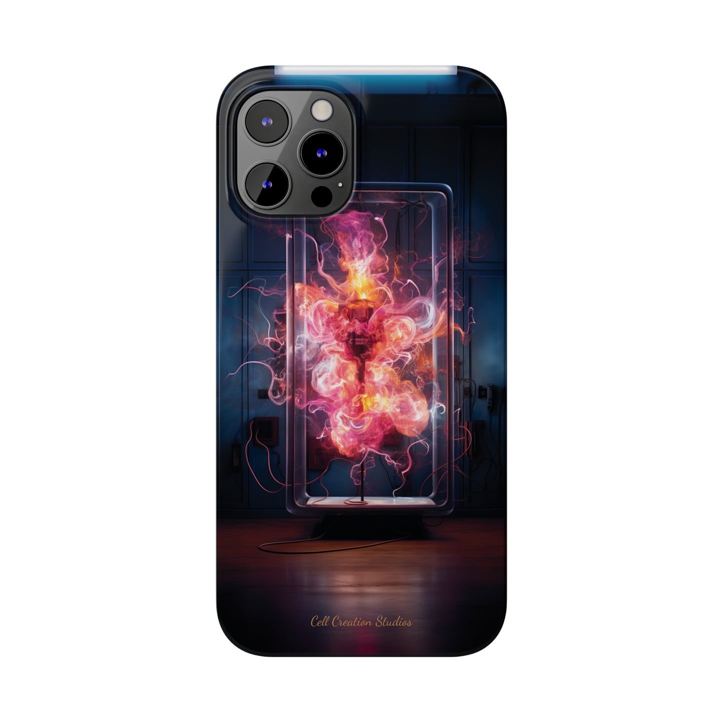 Introducing the "Ethereal Ember" Cell Phone Case – Capturing the Essence of Mystery -Slim Phone Cases