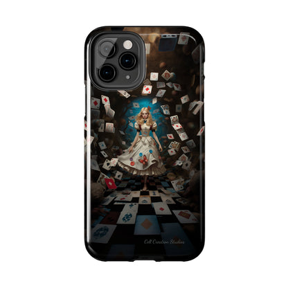 Introducing the "Alice in Wonderland" Cell Phone Case – A Journey Through Imagination -Tough Phone Cases