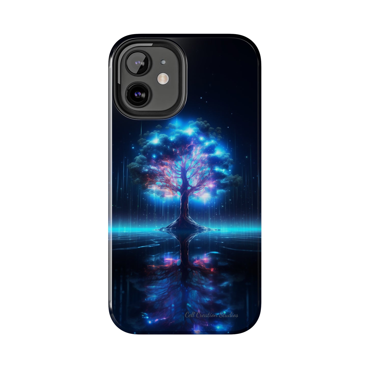 Introducing the "Luminous Tree" Cell Phone Case – Illuminate Your Style with Nature's Glow -Tough Phone Cases