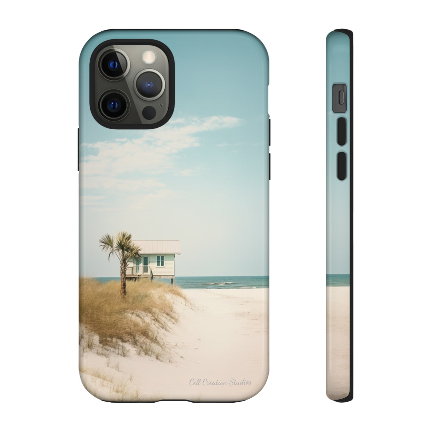 "Seaside Haven" -Tough iPhone Cases