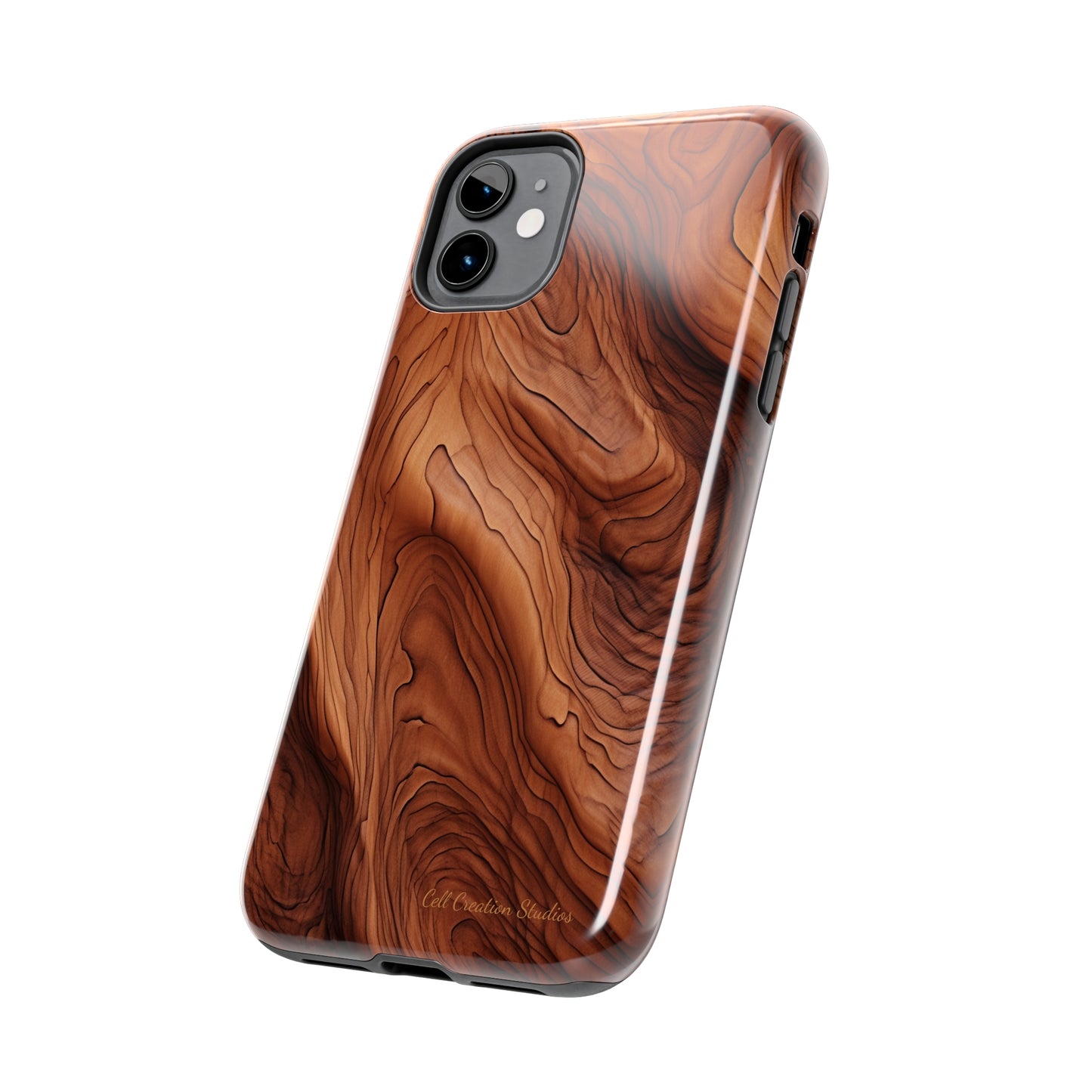 The "Eternal Woodgrain" Phone Case -Tough Phone Cases