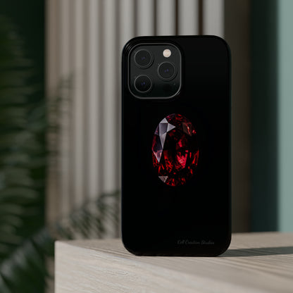 "Ruby Radiance" Phone Case -MagSafe Tough Cases