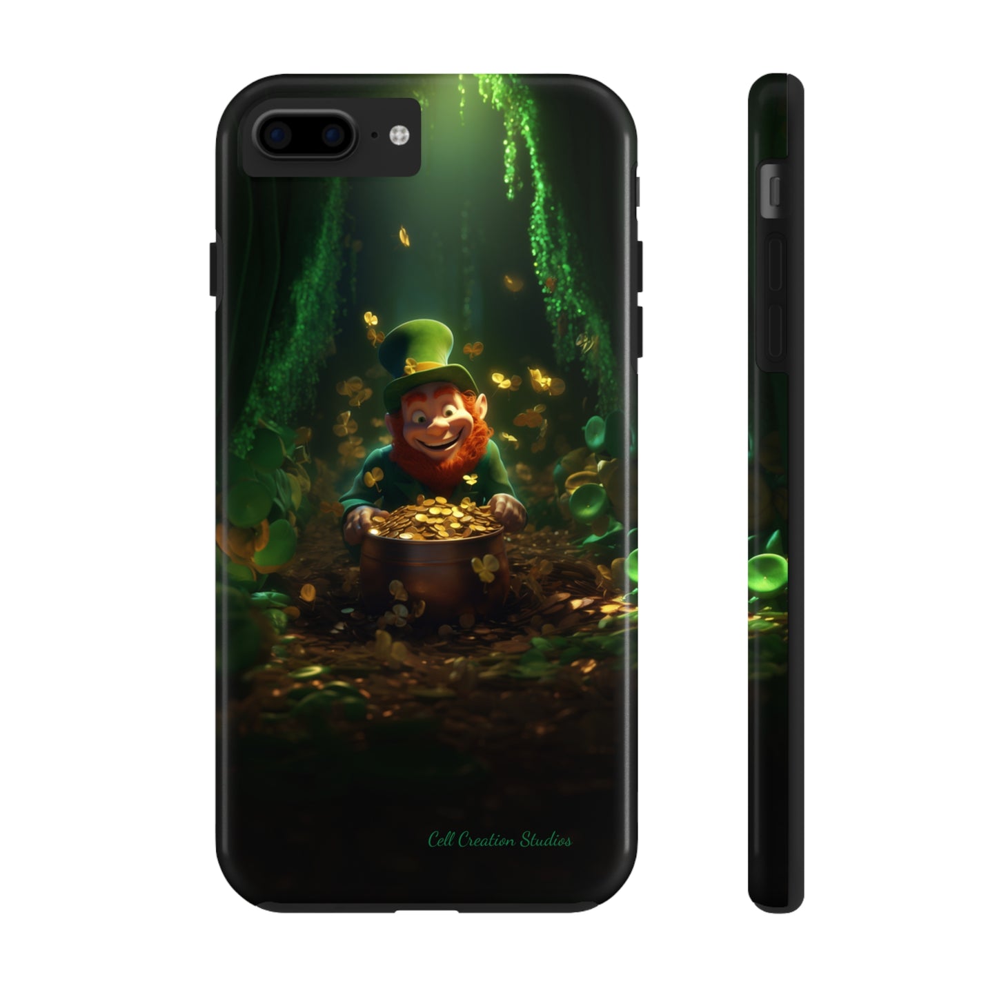 Introducing the "Leprechaun's Pot of Gold" Cell Phone Case – A Touch of Irish Charm -Tough Phone Cases