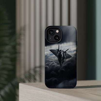 "Stealth Fighter Sky Guardian" Phone Case -MagSafe Tough Cases