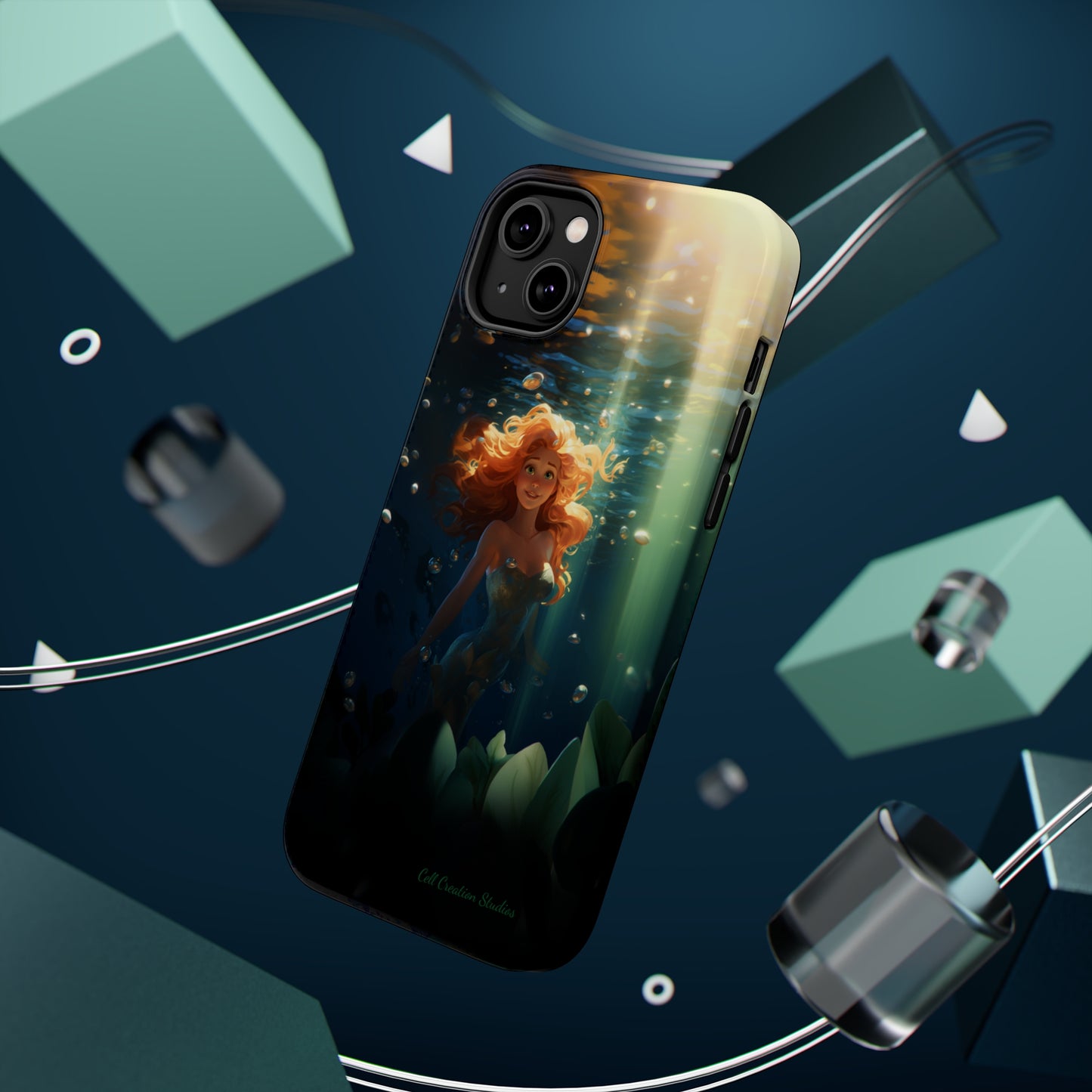Dive into Enchantment with Our "Ariel Little Mermaid" Phone Case -MagSafe Tough Cases