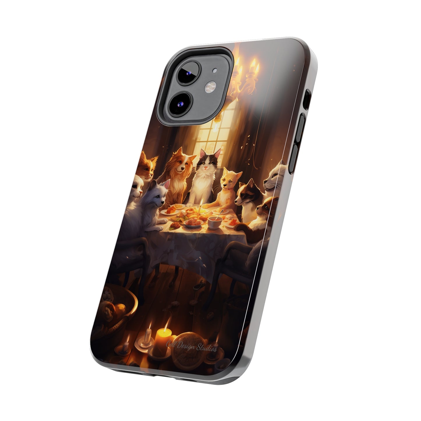 Introducing the "Harmony Feast" Cell Phone Case – Celebrate Unity and Joy! -Tough Phone Cases