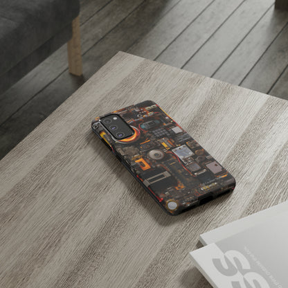 "TechInsight Guardian" -Tough Samsung Phone Cases